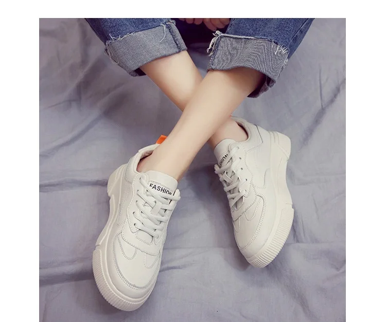 New Spring Women Sneakers Fashion Casual Shoes Woman Comfortable Breathable Flats Female Platform Sneakers Chaussure Femme