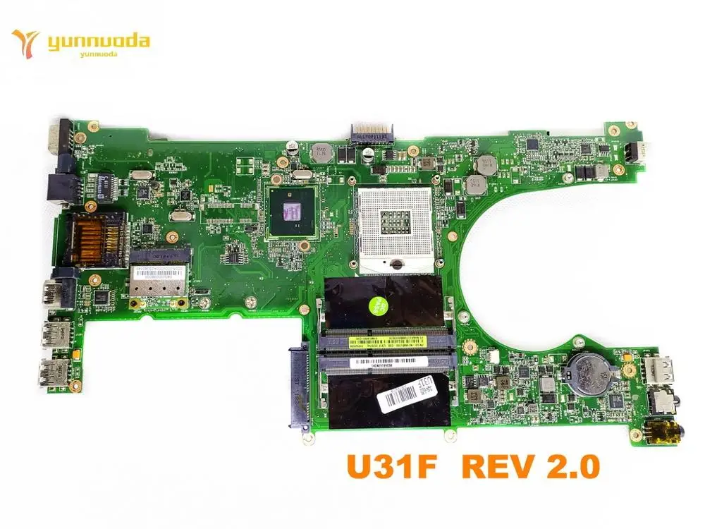 Оригинальная материнская плата для ноутбука ASUS U31F REV 2 0 протестирована хорошая