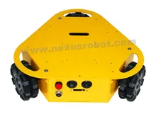 3WD Triangular 100mm omni wheel mobile robotics car 10003