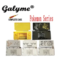 Горячий Pocket ELF версия Полный корпус пластиковый чехол подходит для nindondsl DSLite DSL запасной корпус кнопка+ винт+ протектор экрана