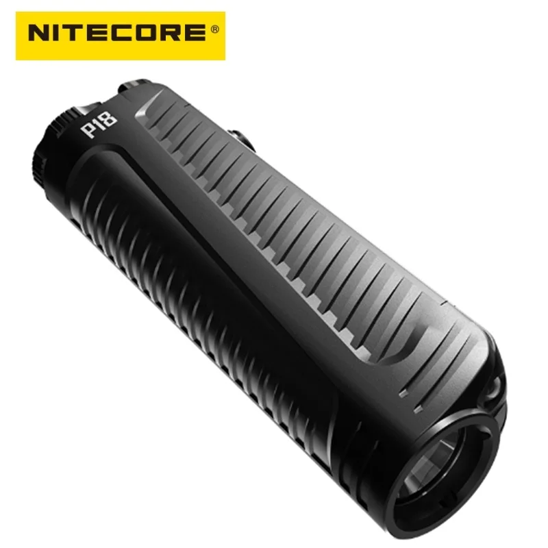 Nitecore P18 светильник-вспышка Unibody чехол футуристический CREE XHP35 HD 1800 люмен светодиодный тактический светильник-вспышка со вспомогательным красным светильник - Испускаемый цвет: Белый