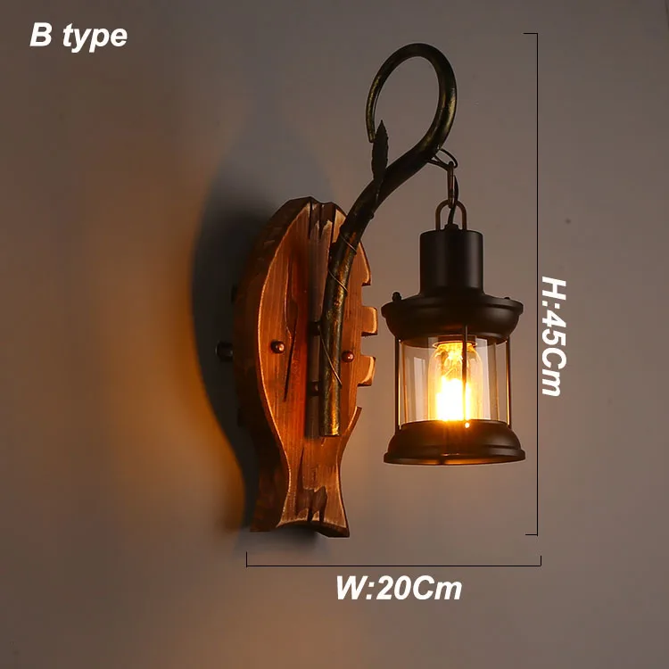 B type wall lamp
