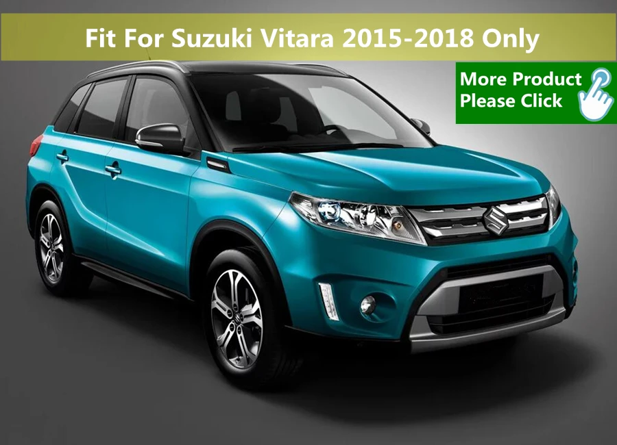 Для Suzuki Vitara ABS аксессуары внешняя передняя крышка двигателя Задняя Крышка багажника отделка яркий стиль