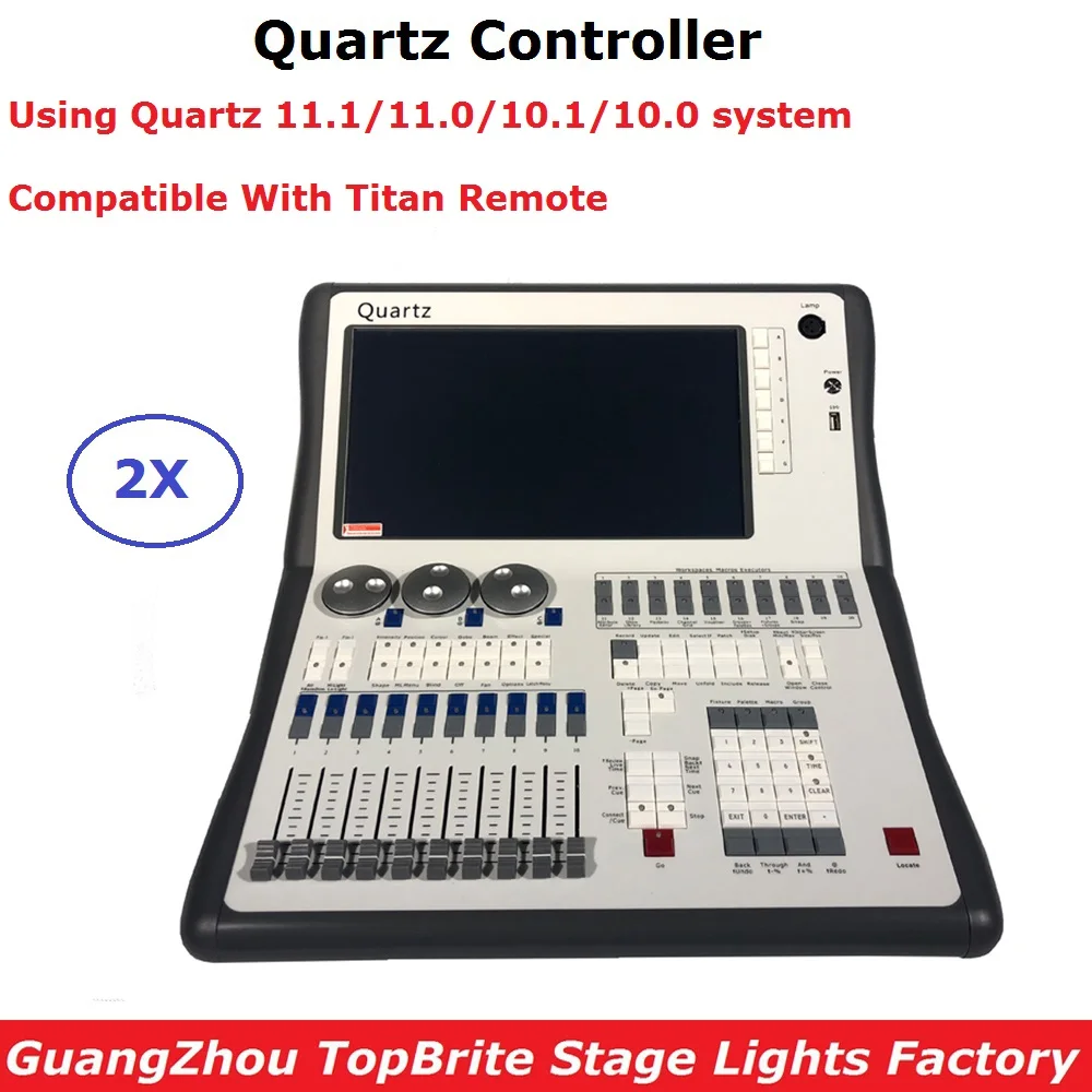 

2Pcs/Lot Super Compact 11.1/11.0/10.1 System Controller Stage Lighting Console Control LED Par Moving Head Lights 8192 Channels