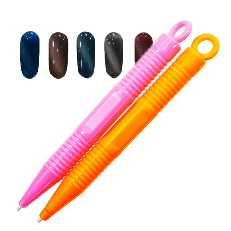 Nail Art Eye Tools Two color Cat Eye Magnetic Pens Empty Painting Cat Eye Function DIY
