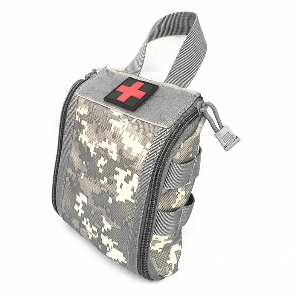 MOLLE тактический медицинский пакет армии США аварийные военные медицинские сумки выживания модульная медицинская сумка Cordura для охоты - Цвет: acu