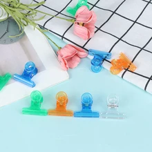 Juego de 5 uds de pinzas para uñas, accesorios de construcción rápida para decoración de uñas con doble forma, naranja, azul, blanco y verde