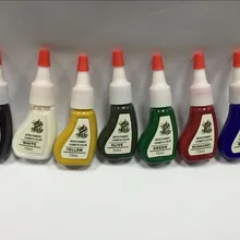 Профессиональный 7 шт. Брови Микро Татуировки Набор Чернил Губы Microblading Для Перманентного Макияжа, Пигментных