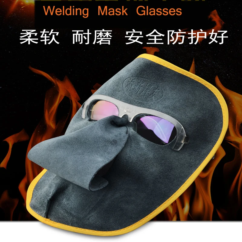 New arrival CE Leather welding Masks Face Shields Black Glasses Tig Mig Arc Welding helmet Goggles New arrival CE Leather welding Masks Face Shields Black Glasses Tig Mig Arc Welding helmet Goggles