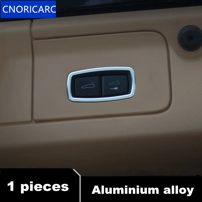 Buy CNORICARC Aluminium alloy Car Trunk button frame sequins decoration cover