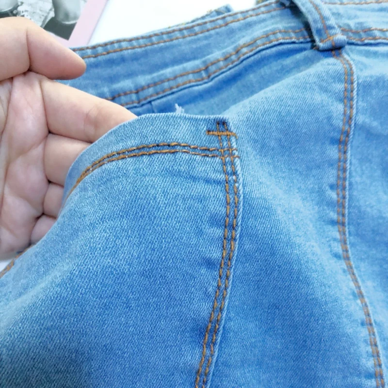 Джинсовые Юбки миди, женские джинсы, летняя юбка-карандаш, высокая талия, сексуальная Корейская обёрточная юбка, облегающая юбка