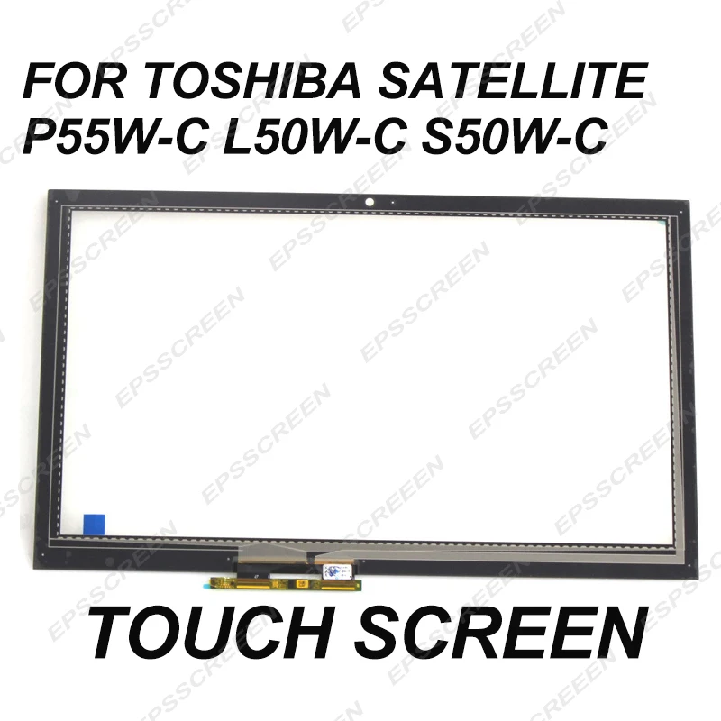 Заменить 15,6 Для toshiba Satellite P55W-C L50W-C S50W-C L55W-C сенсорный экран панели панель Стекло окрашенные запасные части для Сенсор дисплей