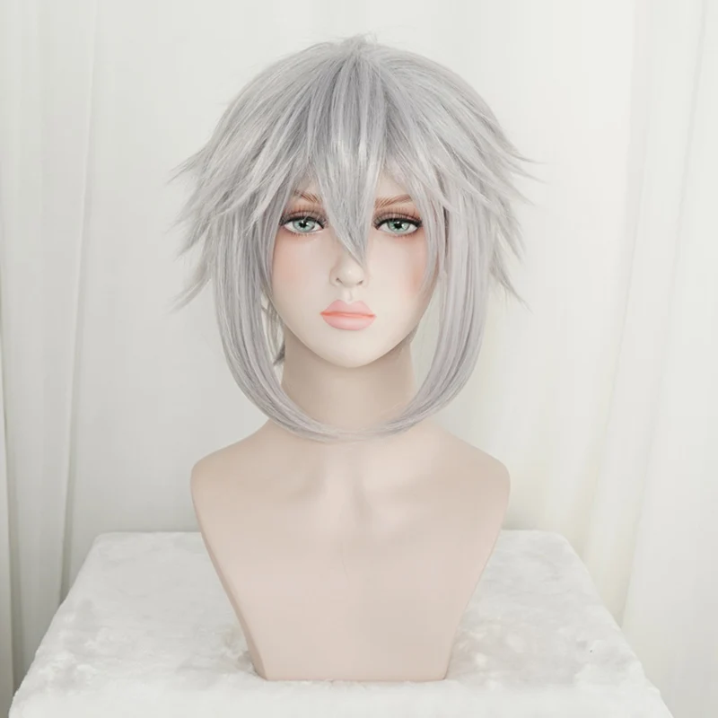 Короткий парик Kingdom Hearts III Riku термостойкие парики из синтетических волос и для