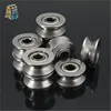 10 Pcs 20 Pcs 50 Pcs V Groove Sealed Ball Bearing Carbon Steel 624VV Guide Track Roller Bearing V624 Embroidery Machine Bearing ► Photo 3/4