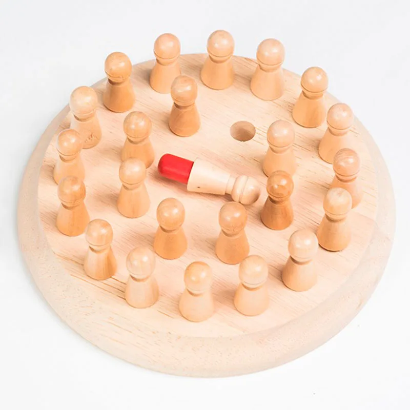 

Montessori Materials Wooden Toys for Children Memory Developing Compete Chess Learning Educational Preschool Training Kids Gift