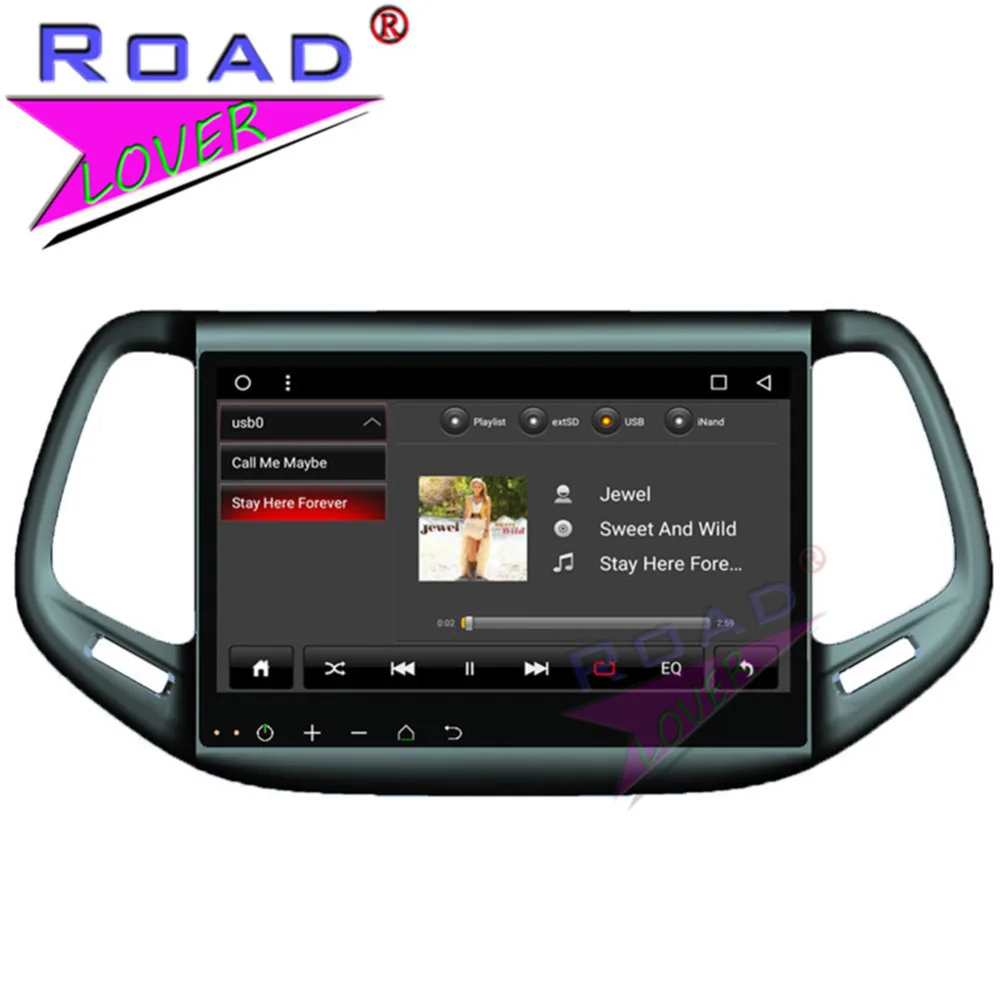 Roadlover Android 8.1 Car Multimedia Radio Player For Jeep Compass 2016