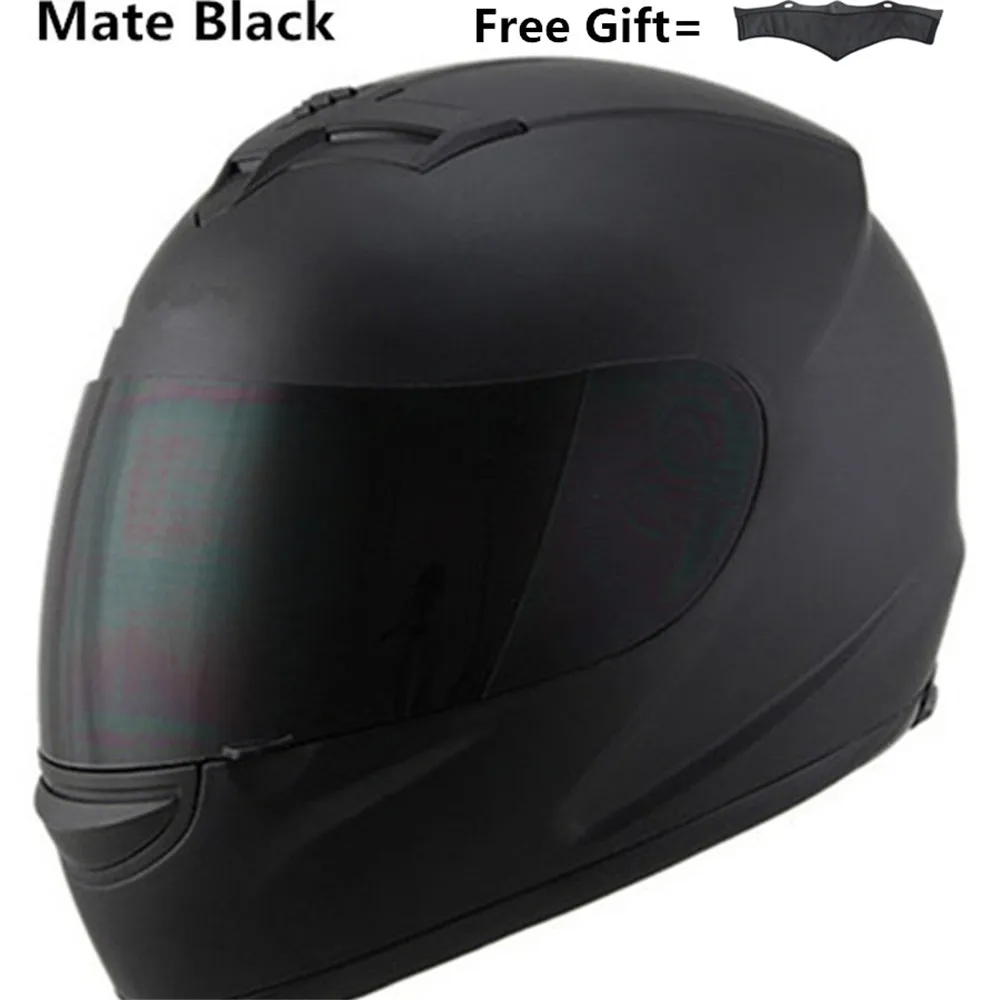 Moto rcycle шлем dot capacete de moto ciclista casco para moto cask шлемы брендовый Шлем s m l xl - Цвет: mate black