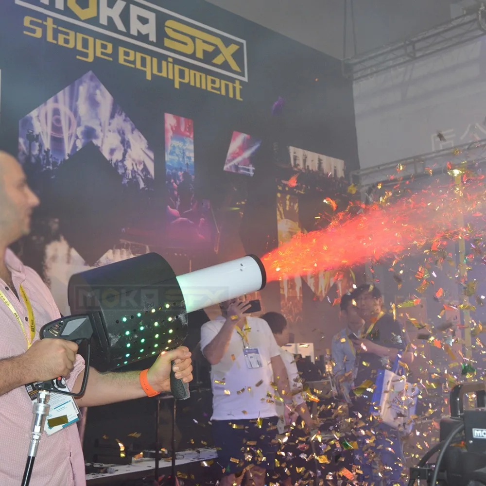 Новое поступление Led Co2 конфетти пистолет сценический эффект струйная машина