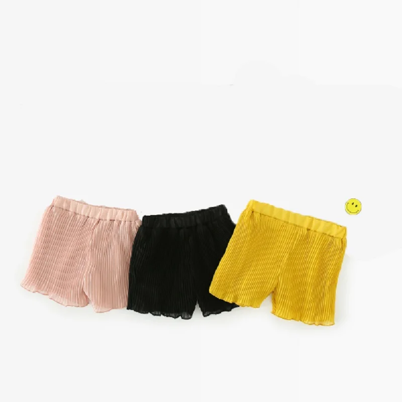 

Baby Summer Comfortable Shorts Ins Fashion Pleated Pants Cool Breathable Shorts