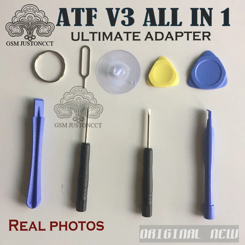 100% оригинальный продукт ATF box JTAG/EMMC/ISP/MMC CARD все в 1 окончательные адаптеры для BIG