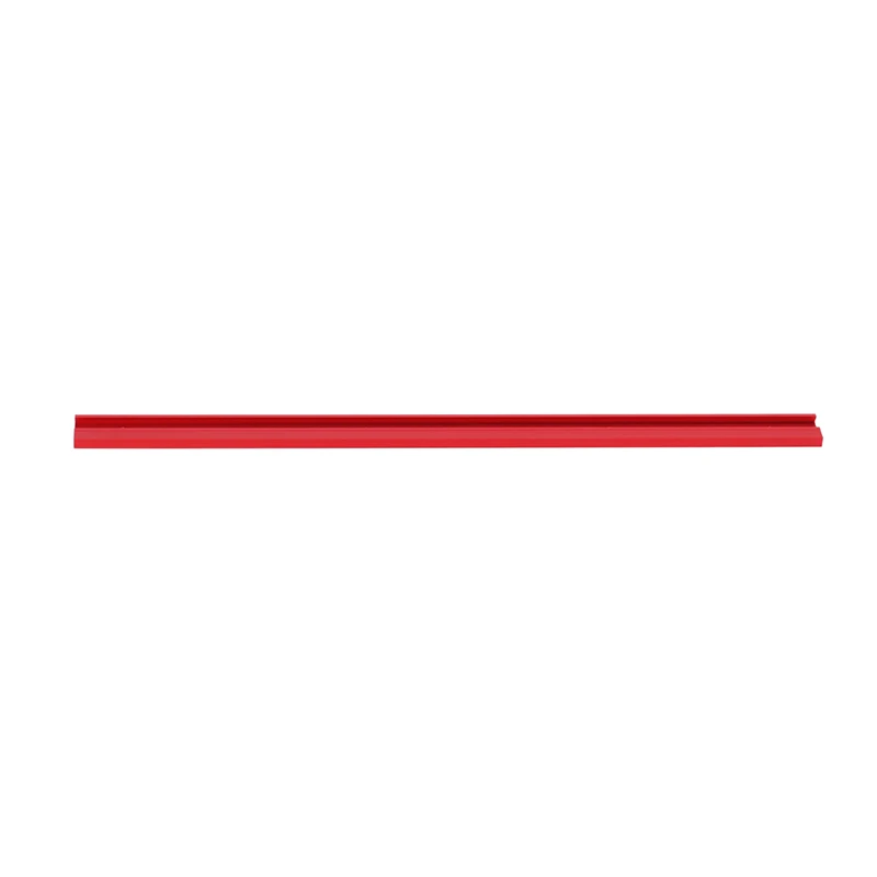 Machifit 800mm Red Aluminum Alloy T-track Woodworking 45x12.8mm T-slot Miter Track