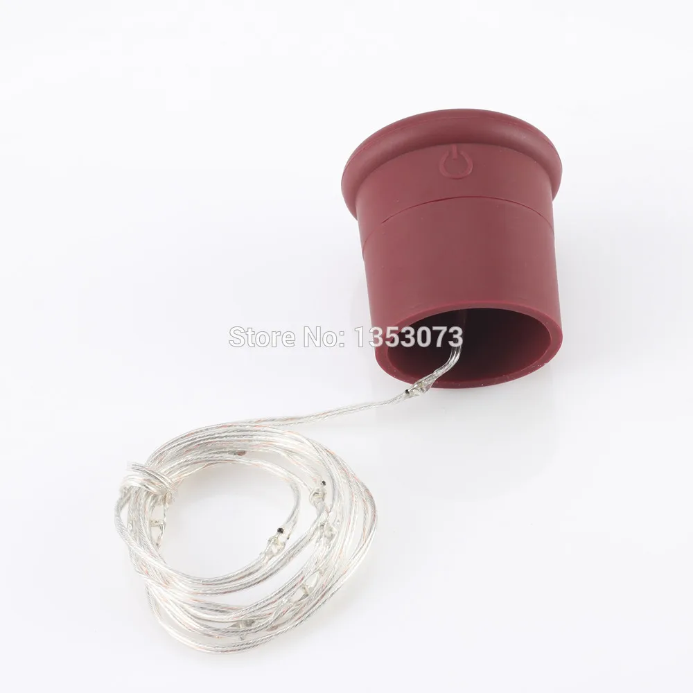Magic color cap shaped led lamp night light silicone cap light creative romantic LED bottle cap light string atmosphere string lights 1-2