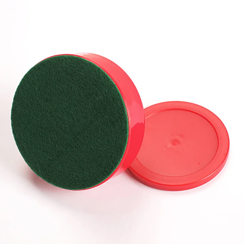 

2 Pcs/Set 75mm Air Hockey Table Felt Pusher With 63mm Puck Mallet Goalies JT-Drop Ship