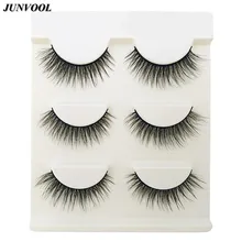 3D норковые накладные ресницы, 15 пар, толстые натуральные накладные ресницы, Профессиональные Накладные ресницы для макияжа, Длинные Накладные ресницы для красоты