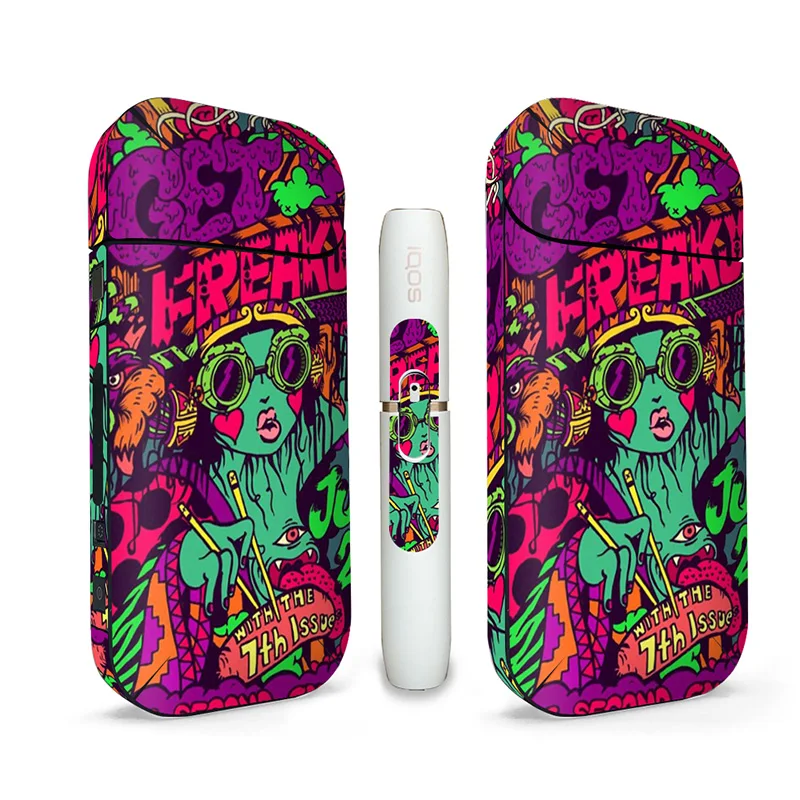 

decalgirl New and fashion sticker For IQOS Electronic Cigarette skin sticker vinyl perfect fit non bubble