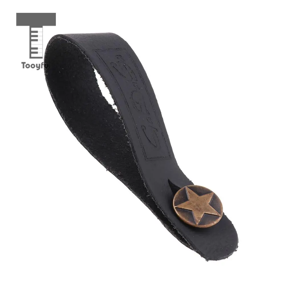 Tooyful Leather Strap Hook Neck Strap Button for Acoustic Classical Guitar /Ukulele Practicers