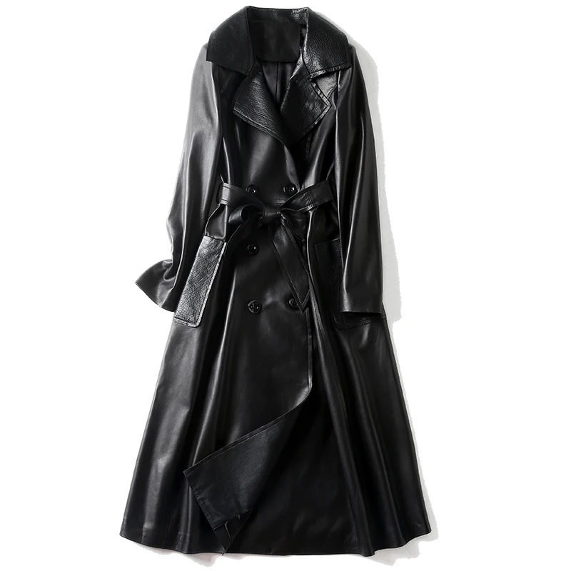 Black Genuine Plus Size Female Pu Red Leather Jacket