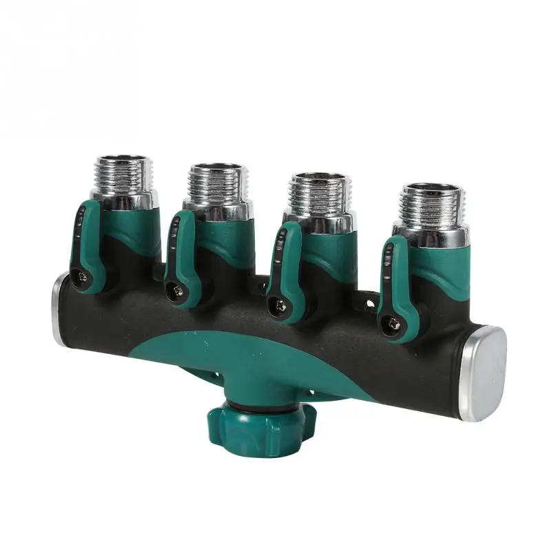

4 Way Water Tap Converter Connector Splitter Hose Pipe Adapter Garden Irrigation Watering Tools Accessoey