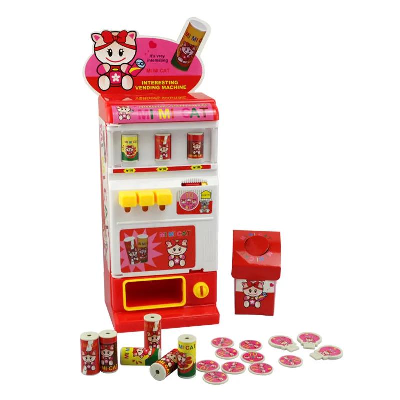 children child play game toy electric vending machine automatic coin