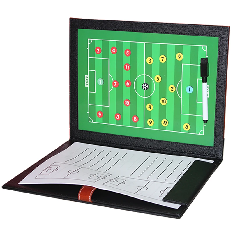 

Magnetic Tactic Soccer Board Soccer Coach Training Football Coach Board Voetbal Coaching Football Tactic Match Magnet Clipboard