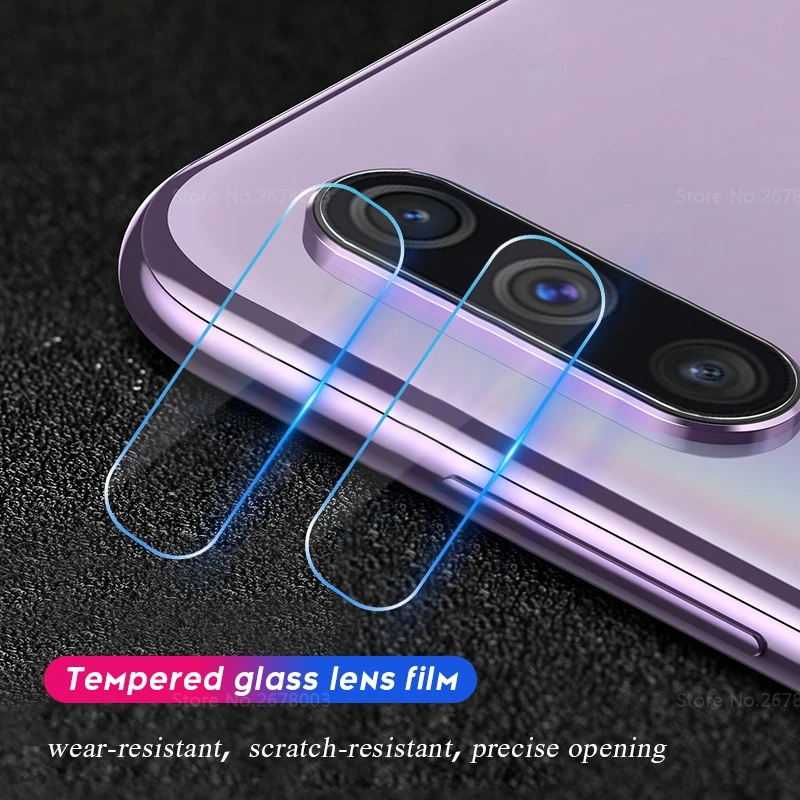 Стекло объектива камеры для Samsung A70 A50 A30 A10 A20E A9S закаленное стекло Galaxy S10 Plus S10e M20 M30