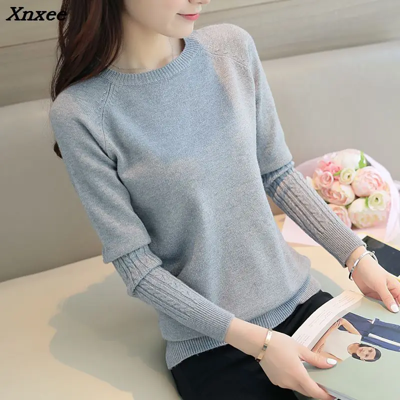 Hot Sale 2016 Autumn Winter Women Sweaters and Pullovers Fashion turtleneck Sweater Women twisted slim pullover sweater Xnxee
