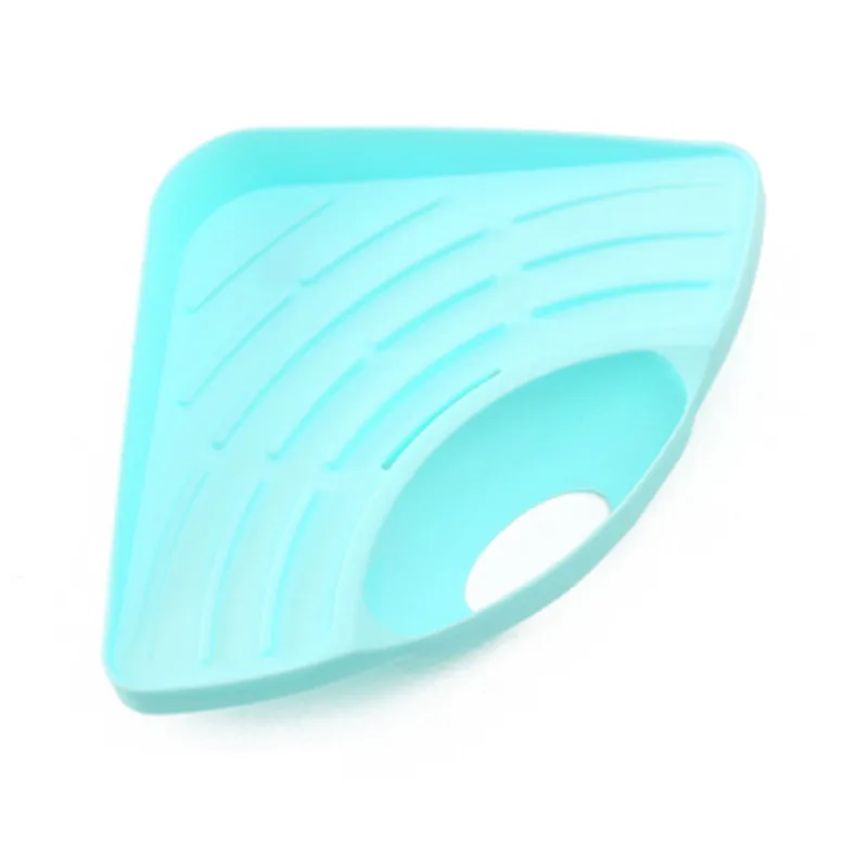 Triangular Sink Rack Storage Racks Bathroom Sink Sponge Stand Storage Debris Kitchen sink multi-function Dishwasher Drain Rack  (9)