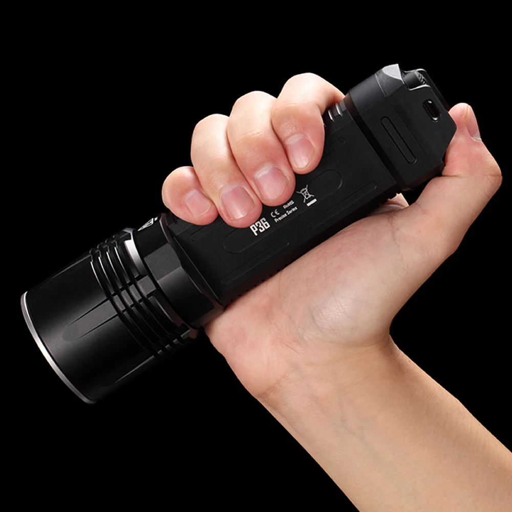 Бесплатная доставка Nitecore P36 18650 Перезаряжаемые батареи 2000Lm нейтральный белый