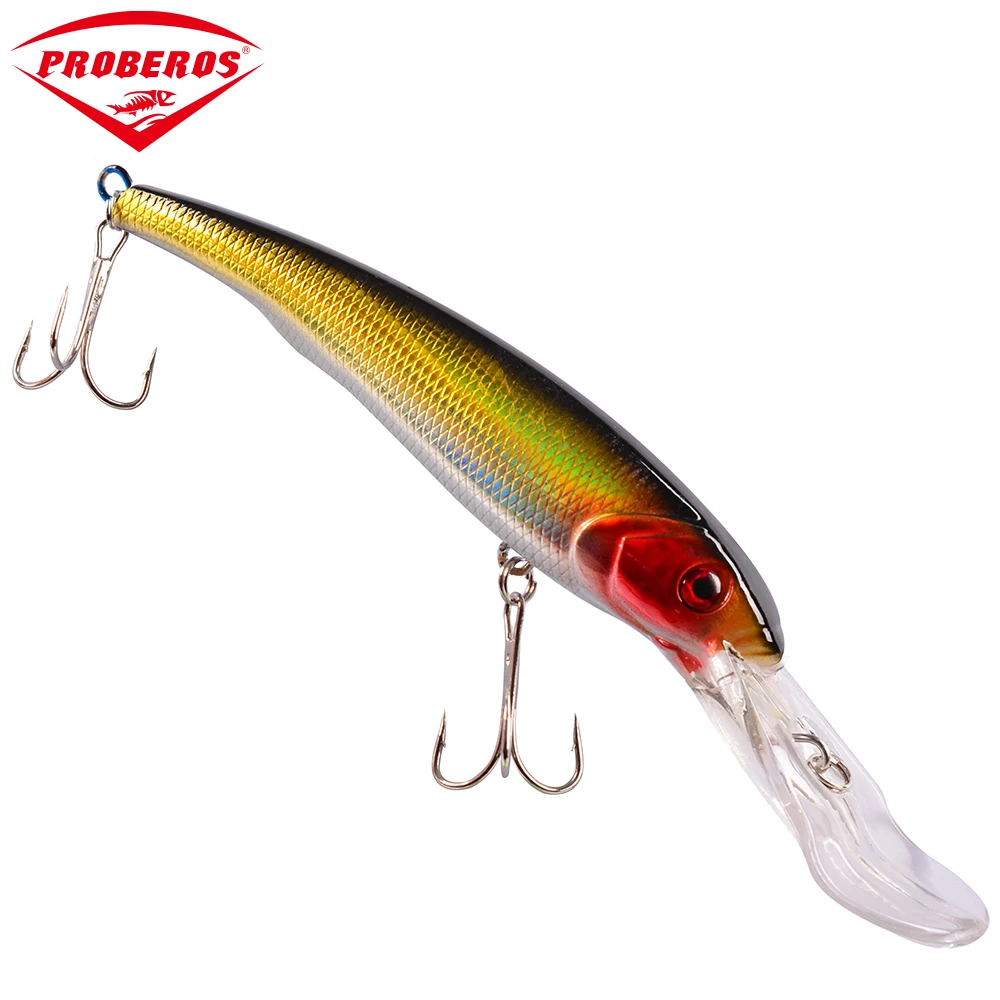 1pc Huge Fishing Lures 17cm 6.69"/28.69g 1.01oz 8 colors Fishing Tackle