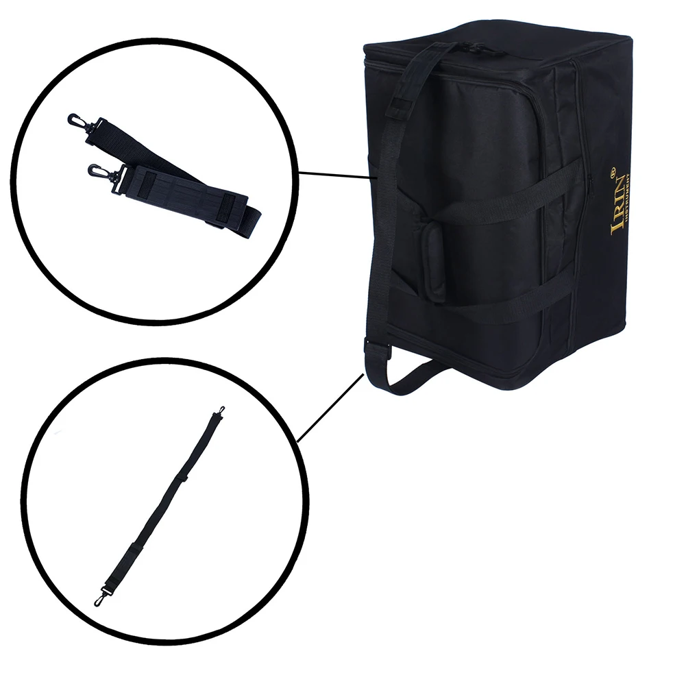 Барабанная коробка барабанная сумка 600D ткань Оксфорд барабанная сумка 5 мм заполненный хлопок черный для инструментов: Kahong