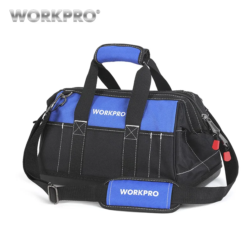 WORKPRO Tool Bags Waterproof Travel Bags Men Crossbody Bag Tool Storage