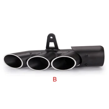 

2inch Motorcycle Exhaust Muffler Pipe Aluminum Alloy Motorcycle Exhaust Pipe For Yamaha YZF-R6 Suzuki GSX-R GSX-S1000