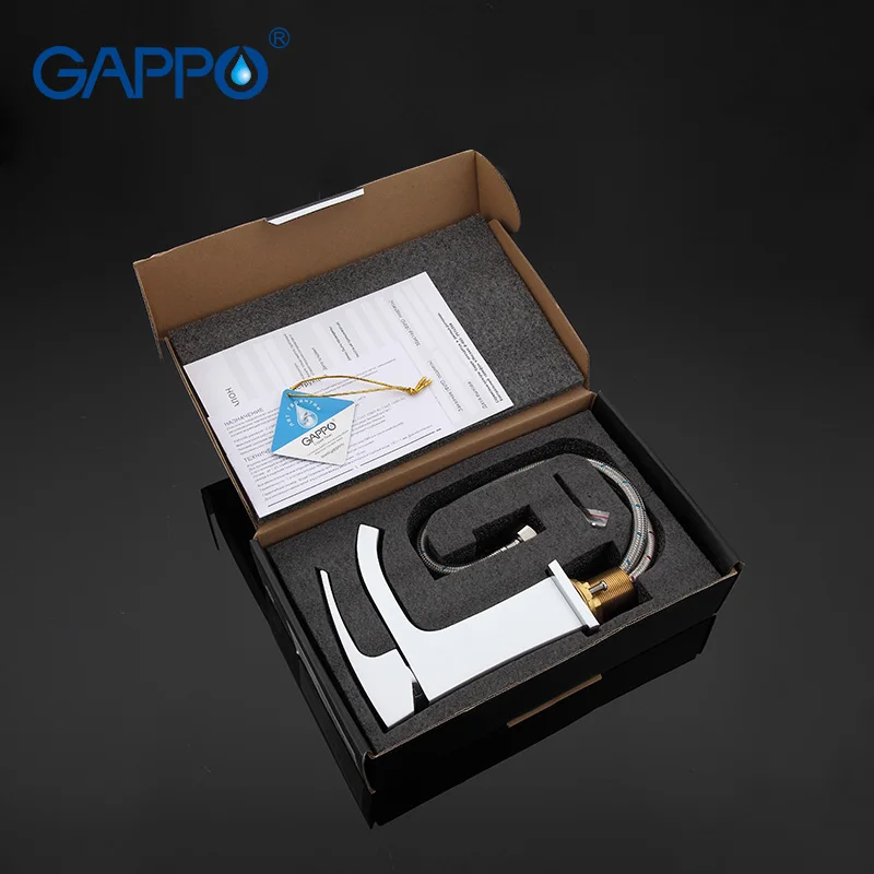 GAPPO Basin Faucet white Bathroom basin sink