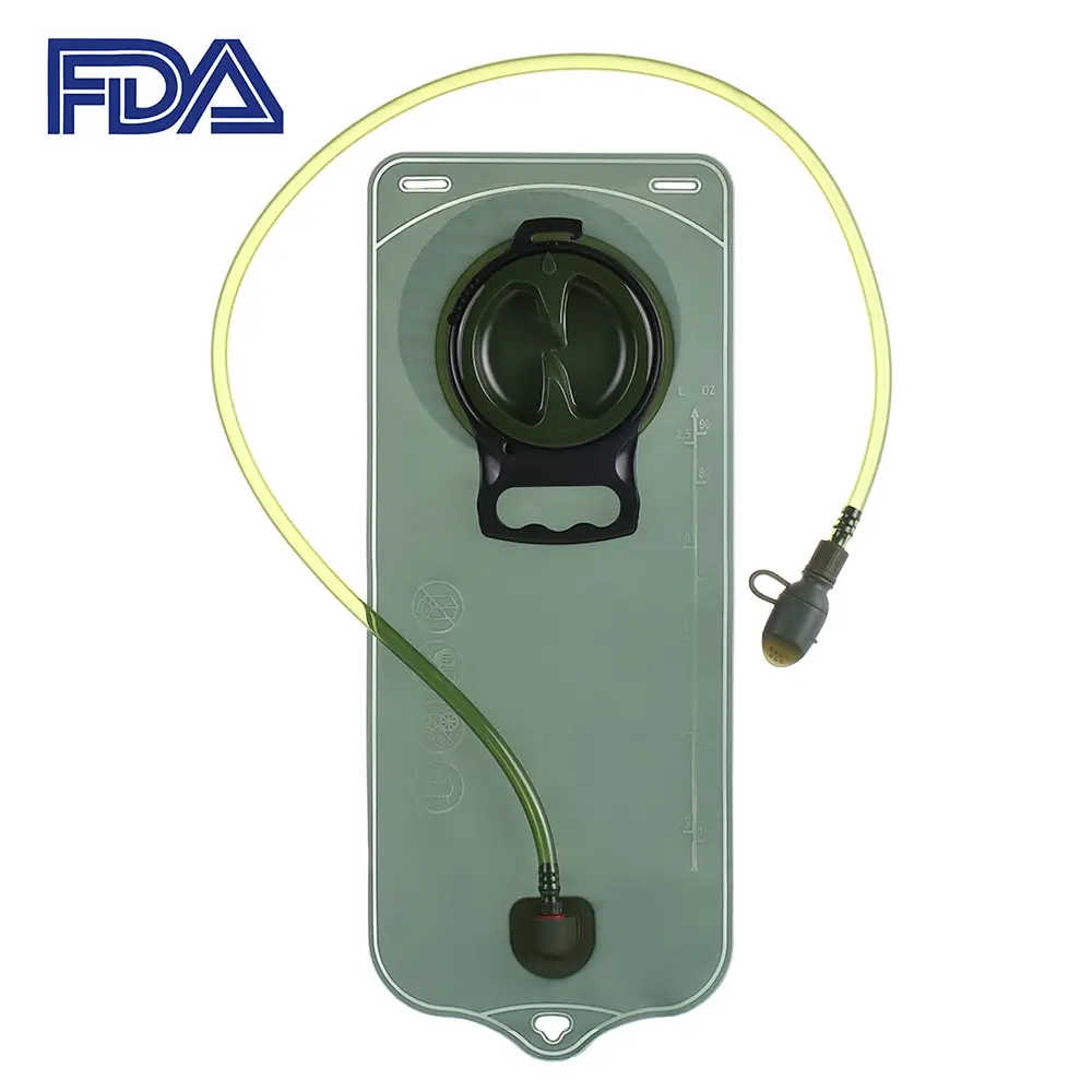 

FDA Approved Outdoor Water Bag Hydration Bladder Bike Hydration Sport Tube For Camping Hiking Survival Hydration Storage Bladder
