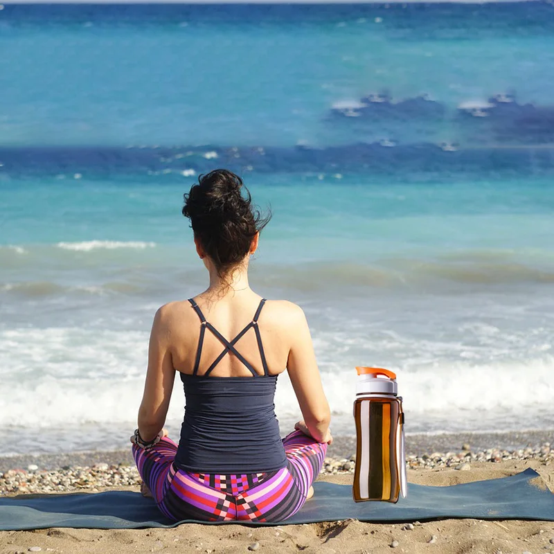 19oz & 24oz Sports Water Bottle Portable Leak Proof For Sports Travel Space Bike Hiking Plastic Water Bottle Drinkware water bottle sports water bottle sports bottle plastic water bottle