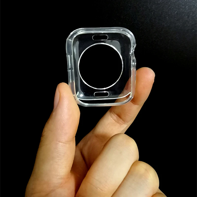 

Soft Tpu Watch Case for Apple Watch Cover Protective Bumper Shell 40mm 44mm 38mm 42mm Strong Apple watch case watch accessories