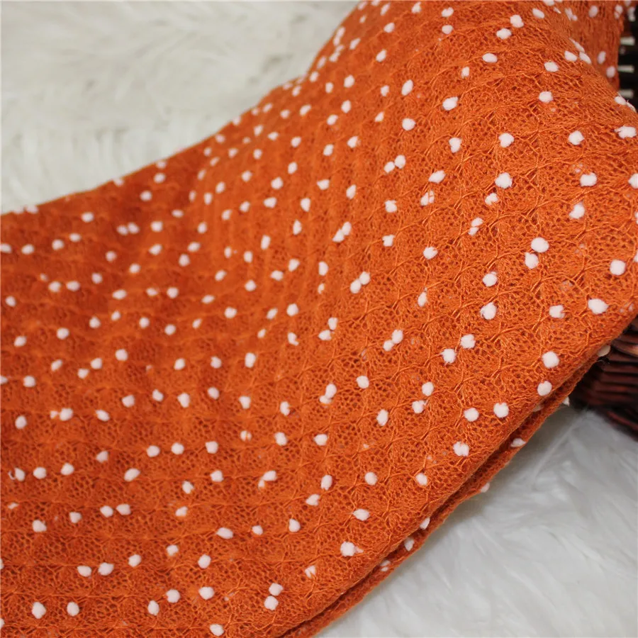 150*100cm Newborn Photography Backdrop Popcorn Fabric Baby Posing Dots Fabric Photography Blanket Newborn Photo Prop 5