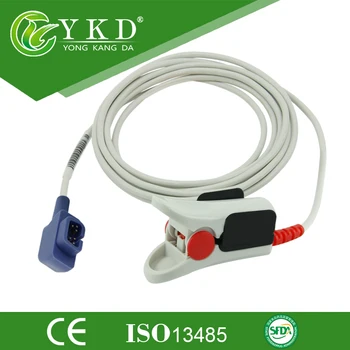 

3PCS/Lot Free Shipping for 6pin CSI Direct Reusable Adult finger clip spo2 sensor,3M