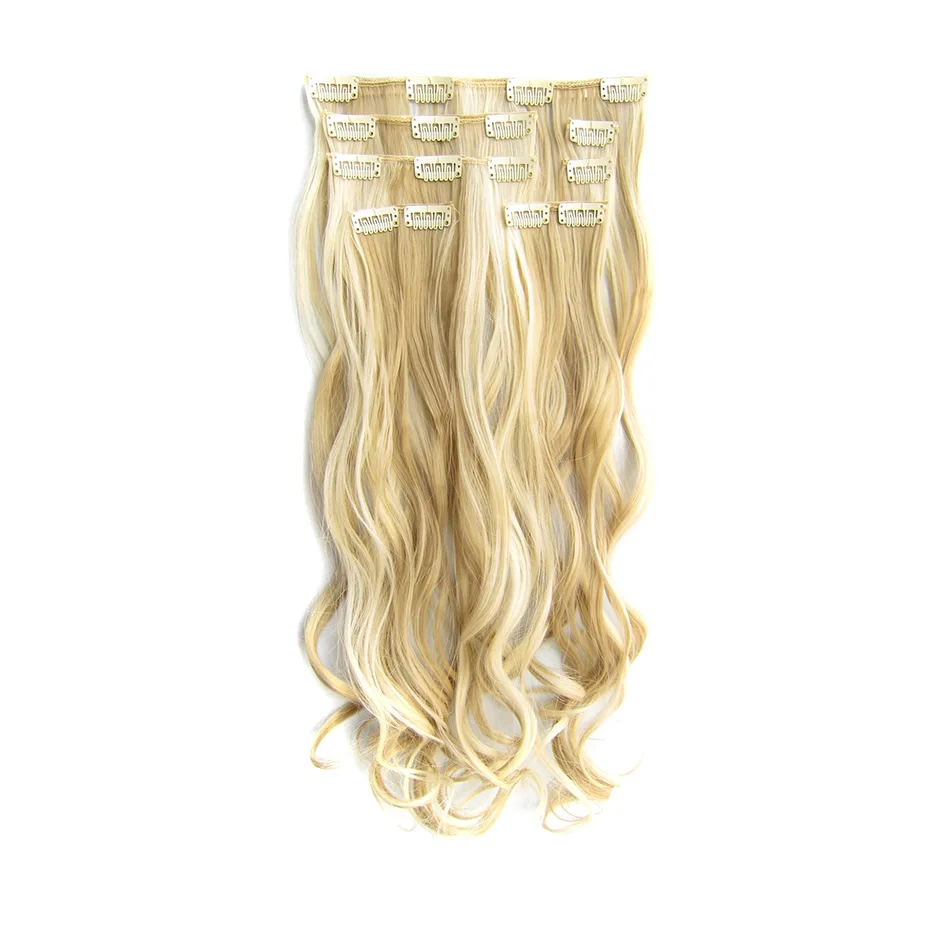 Buy Fantasy Clip In Hair Natural Wave 55cm Synthetic Clip Hair Extensions Full