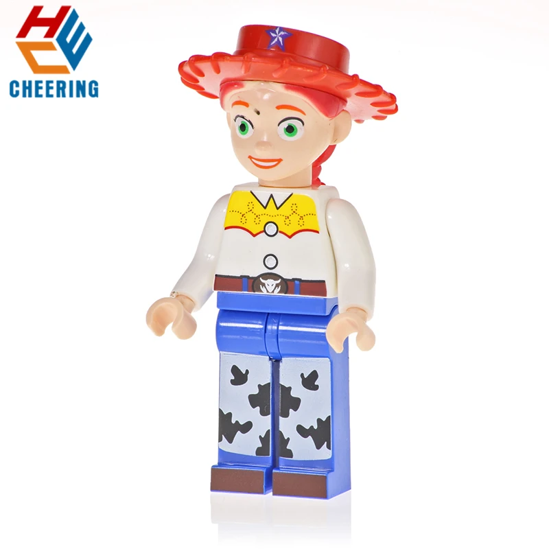 

Single Sale Building Blocks Toy Story Pumping Series Buzz Model Lightyear Woody Jessie Figures Bricks For Children Toys PG1944